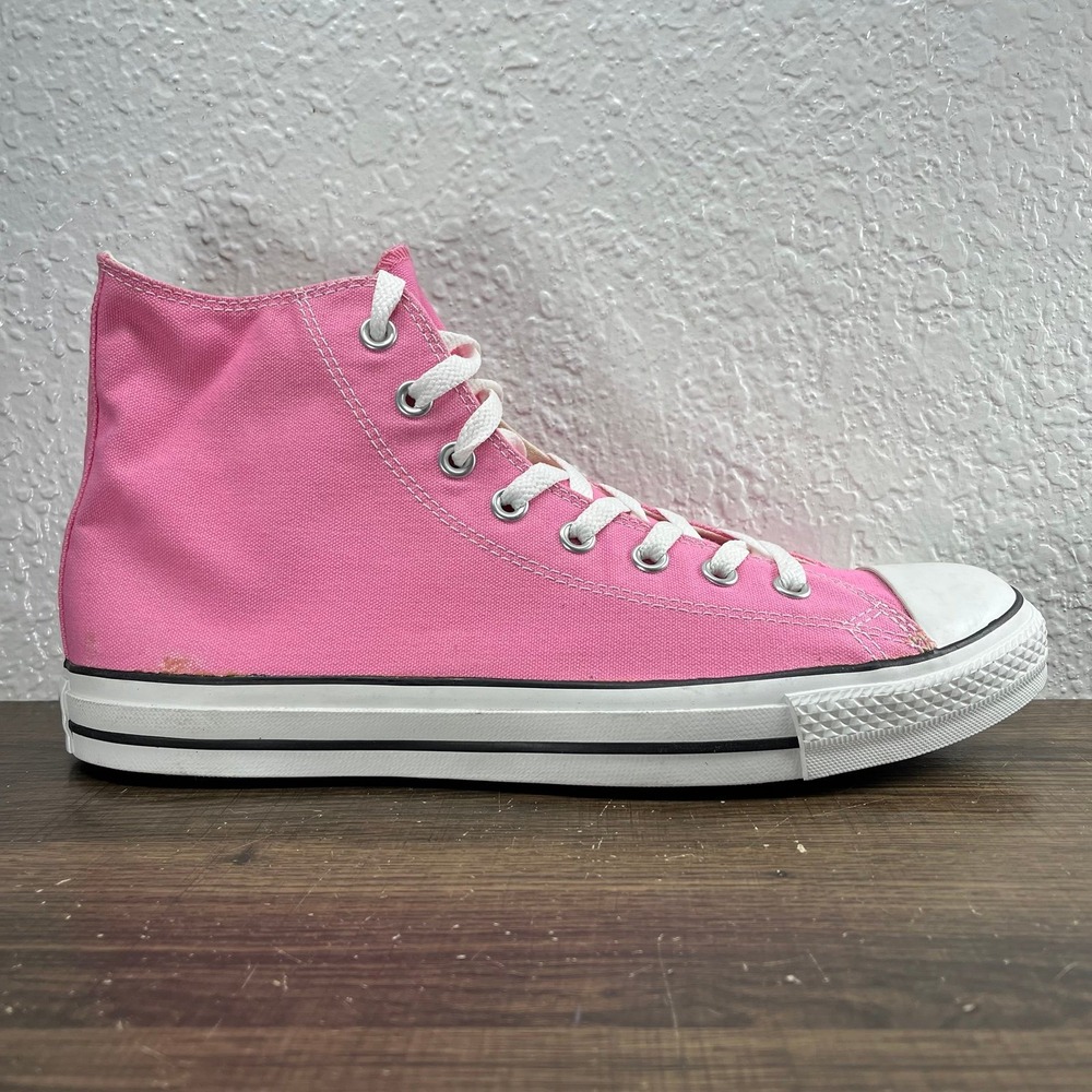Converse Chuck Taylor All Star High Unisex Pink Shoes - M 10.5 - W 12.5